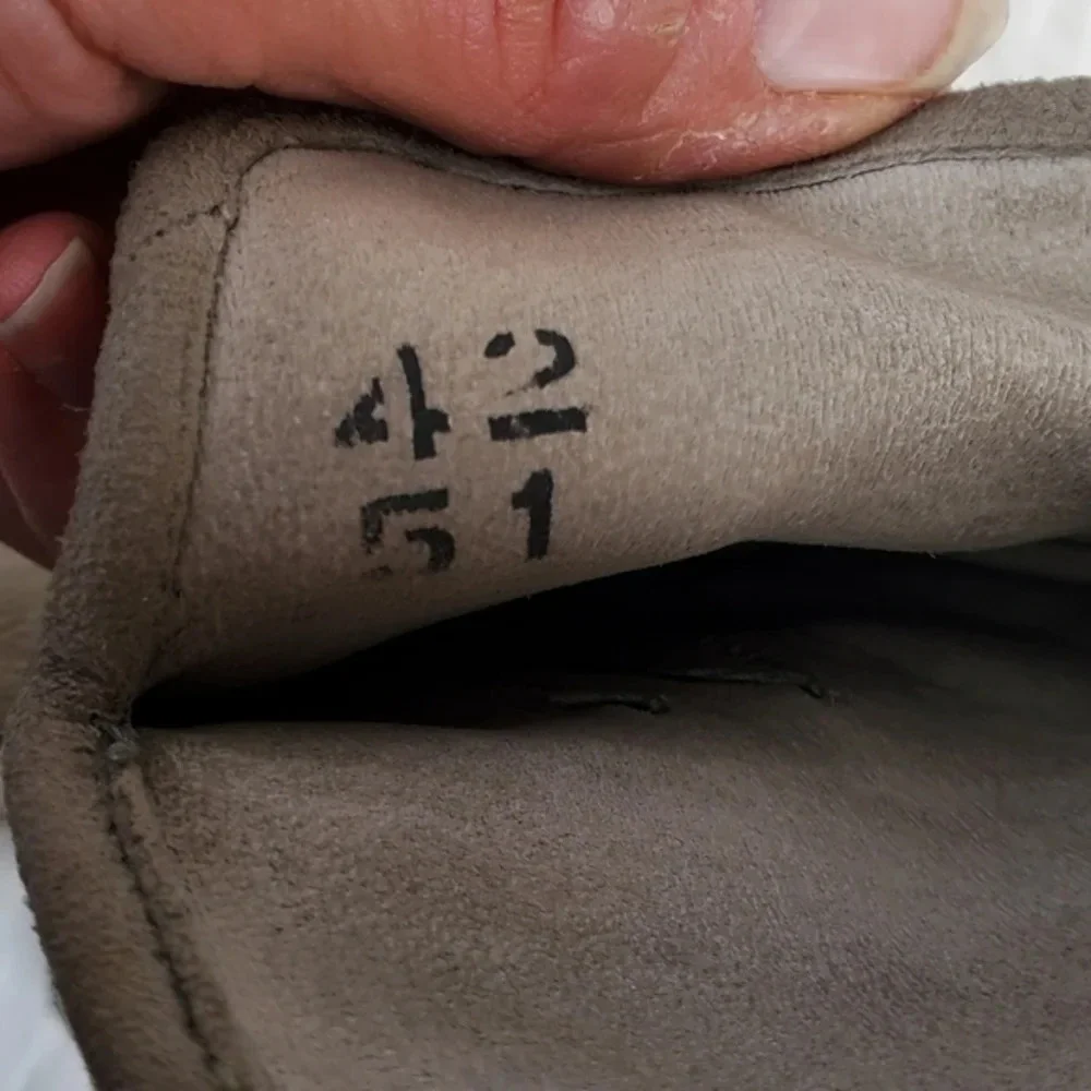 Fownes‎ Vintage  Gray Whipstiched Gloves 8